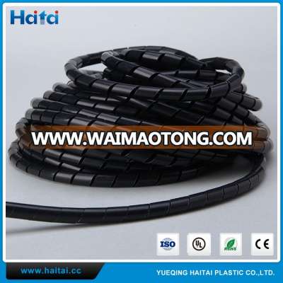 Haitai China Factory Produce Plastic White Black Various Size Electric Spiral Wrapping Bands