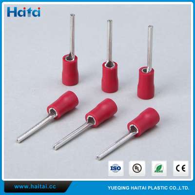 Haitai High Quality PTV Copper Pre Insulated Cable Terminal Pin Shaped Wire Terminal