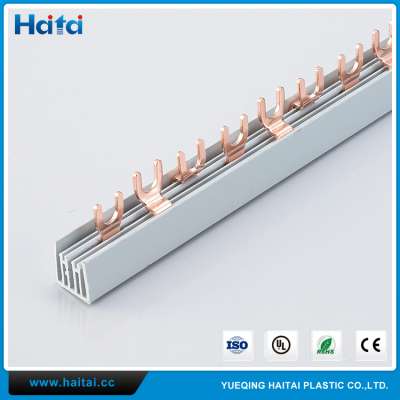 Haitai Free Samples Circuit Breaker U Type 2P2 Copper Busbar In Terminal