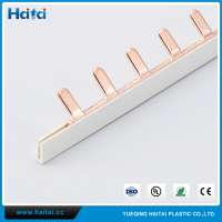 Haitai Brand Neutral Copper Busbar 1.8mm 1P 125A Comb Bars Connector