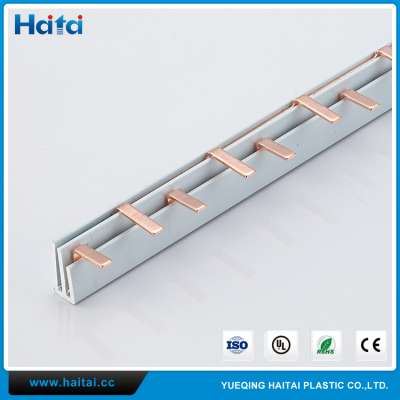 Haitai Brand DPN+LE Combined Pin Type Fork Type Din Rail MCB Busbar