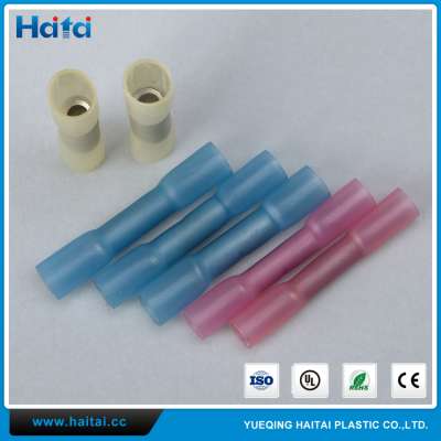 Haitai Plastic Tube Connector BNYF ROHS Nylon Insulated Butt Splice Connectors