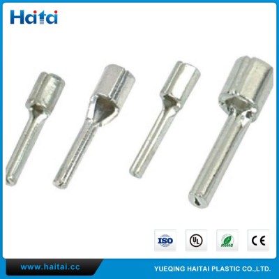 Haitai Copper Silver TZ 0.5-1.5mm PTN1.25-12 Non-insulated Wire Pin Terminals