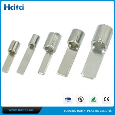 Haitai Wire Connecting Welding Copper or Brass Non-insulated Blade Terminals