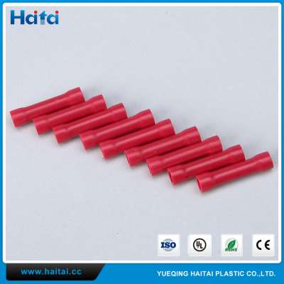 Haitai Factory Cheap BV Series Fully insulated Vinyl Butt Splice Connector Terminal